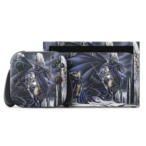 Dead of Winter Dragon and Warriors by Ruth Thompson Nintendo Skins